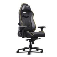 Trust gxt 721bm ruya pro premium comfortabele gamingstoel (zwart/geel)