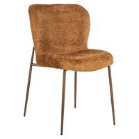 Richmond Eetkamerstoel 'Odarby' Fusion stof, kleur Cognac