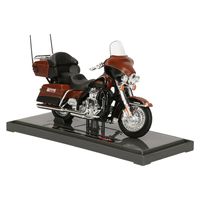 Modelmotor/speelgoedmotor Harley-Davidson Electra Glide Ultra Limited 2013 schaal 1:18/14 x 4 x 6 cm