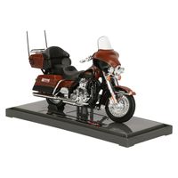 Modelmotor/speelgoedmotor Harley-Davidson Electra Glide Ultra Limited 2013 schaal 1:18/14 x 4 x 6 cm - thumbnail