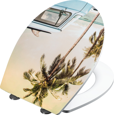 Cornat Wc-Bril Duroplast Slim Retro Bus - KSDSC290