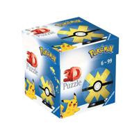 Ravensburger 3d puzzel pokémon quick ball, 54st. - thumbnail