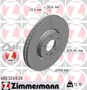 Remschijf Coat Z 600324920