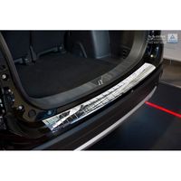 Chroom RVS Bumper beschermer passend voor Mitsubishi Outlander III 2015- 'RIbs' AV238025 - thumbnail