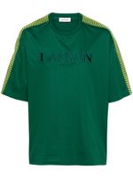 Lanvin t-shirt à logo brodé - Vert - thumbnail