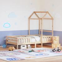 Bedframe met huisje massief grenenhout 100x200 cm