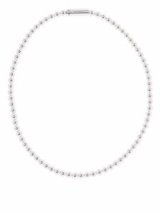 Le Gramme collier serti de perles 51g - Argent