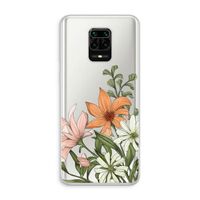 Floral bouquet: Xiaomi Redmi Note 10 Lite Transparant Hoesje