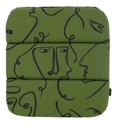 Hartman Tuinkussen 'Faces' t.b.v. Delphine tuinstoelen, kleur Groen