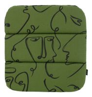 Hartman Tuinkussen 'Faces' t.b.v. Delphine tuinstoelen, kleur Groen