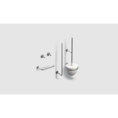Clou Slim Toilet Accessoireset - 4-delig - geborsteld rvs CL/09.03099.41.01