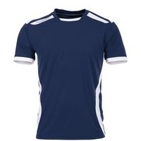Hummel 110106 Club Shirt Korte Mouw - Navy-White - XL - thumbnail