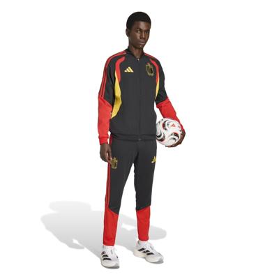 adidas België Presentatie Trainingspak 2026-2028 Zwart Rood Geel adidas België Presentatie Trainingspak 2026-2028 Zwart Rood Geel