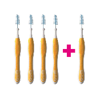 GUM Trav-Ler 1.3 mm geel - 4+1 Gratis