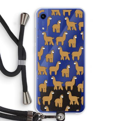 Alpacas: Honor Play 8A Transparant Hoesje met koord