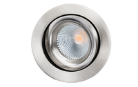 LED inbouwspot 7W 2700K 540 lumen Geb. Staal dimbaar SG Junistar LUX Isosafe Indoor 902521