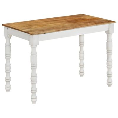 Eettafel 110x60x76 cm massief mangohout