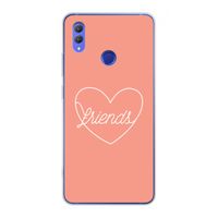 Friends heart: Honor Note 10 Transparant Hoesje