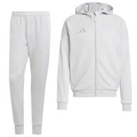 adidas Tiro 25 Casual Trainingspak Full-Zip Hooded Lichtgrijs Wit