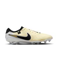 Nike Tiempo Legend 10 Elite Gras Voetbalschoenen (FG) Geel Wit Zwart Goud - thumbnail