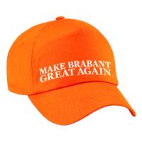 Verkleed feest pet - oranje - Make Brabant Great Again - volwassenen
