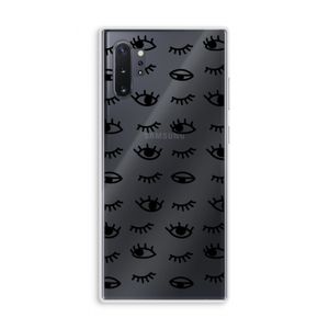 Eye pattern #2: Samsung Galaxy Note 10 Plus Transparant Hoesje