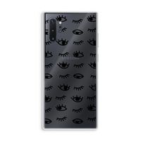 Eye pattern #2: Samsung Galaxy Note 10 Plus Transparant Hoesje Eye pattern #2: Samsung Galaxy Note 10 Plus Transparant Hoesje