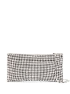 Benedetta Bruzziches pochette strassée Your Best Friend - Argent