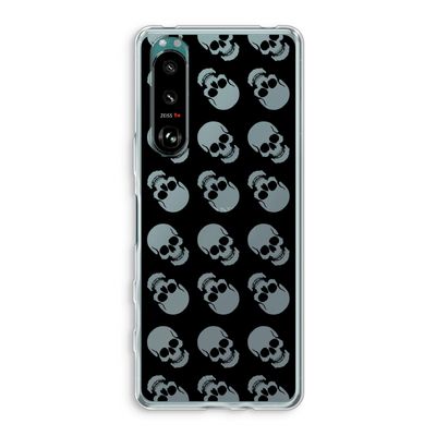 Musketon Skulls: Sony Xperia 5 III Transparant Hoesje