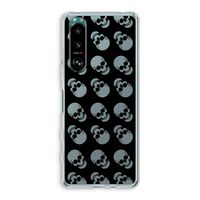 Musketon Skulls: Sony Xperia 5 III Transparant Hoesje