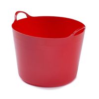 Flexibele emmer - 39 liter - Kunststof - Rood - 43 x 49 x 37 cm