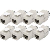 Digitus DN-93617-8 RJ45-inbouwmodule Keystone CAT 6A