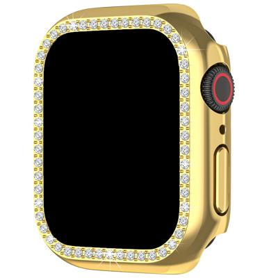 Apple Watch Diamond Case - Goud - 46mm Apple Watch Diamond Case - Goud - 46mm