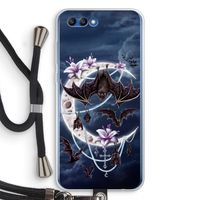 Vleermuizen Maan: Honor 10 Transparant Hoesje met koord