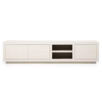 Eleonora TV-meubel 'Helsinki' Eiken, 200cm, kleur Taupe