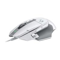 Logitech - G502 X Small Gaming Wireless - Lightforce primaire hybride -mechanische puistjes, gamingheld 25k - witte sensor - wit