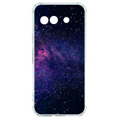Google Pixel 9a Hoesje - Stars TPU Antishock Google Pixel 9a Hoesje - Stars TPU Antishock