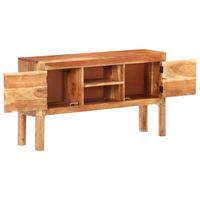 The Living Store Dressoir Acacia - Opbergmeubel - 116 x 30 x 66 cm - Stabiel en Duurzaam - thumbnail