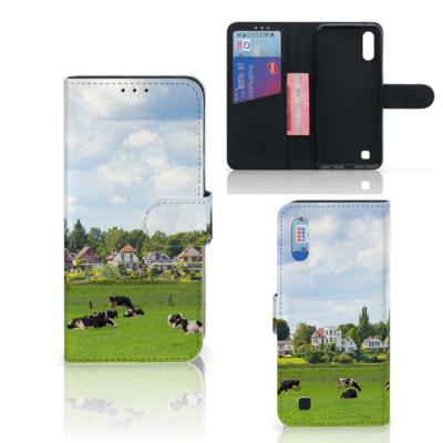 Samsung Galaxy M10 | Telefoonhoesje | Met pasjeshouder | Koeien