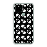 Musketon Skulls: Google Pixel 5 Transparant Hoesje