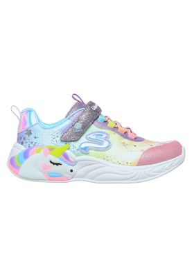 Skechers S Lights-Unicorn Dreams 302311L/PRMT Paars maat