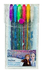 Undercover Frozen 2 Afgetopte gelpen Blauw, Groen, Roze, Paars, Wit, Geel 6 stuk(s)