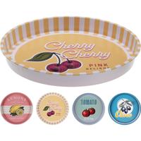 Home & Styling Dienblad ø33xh4cm 4 assorti