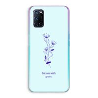 Bloom with grace: Oppo A52 Transparant Hoesje