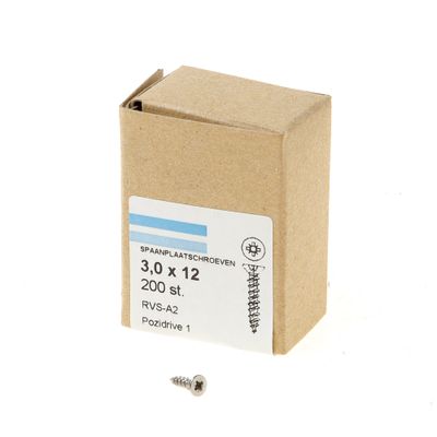 Spaanpl.schr.rvs pk pz1 3.0X12 vd