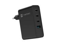 NATEC NUC-2234 oplader voor mobiele apparatuur Laptop, Smartphone Zwart AC Snel opladen Binnen