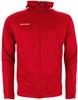 Stanno 408024 First Hooded Full Zip Top - Red-White - L