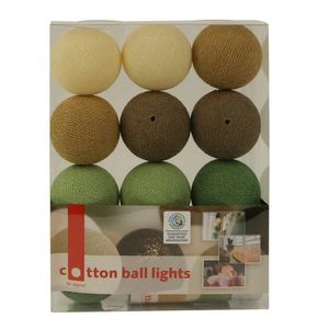 Cottonbal Lichtslinger 10 Bollen (Forest Green)