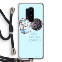 Best Friend Forever: OnePlus 8 Pro Transparant Hoesje met koord