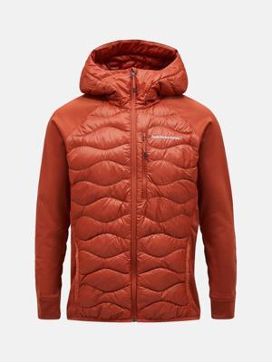 Peak Performance Helium Down Hybrid Hood Isolatiejas Heren Spiced XL